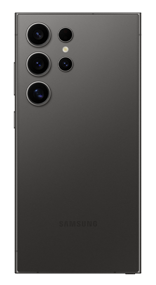Samsung Galaxy S24 ultra titanium black back