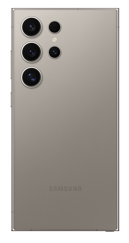 Samsung Galaxy S24 Ultra titanium grey back