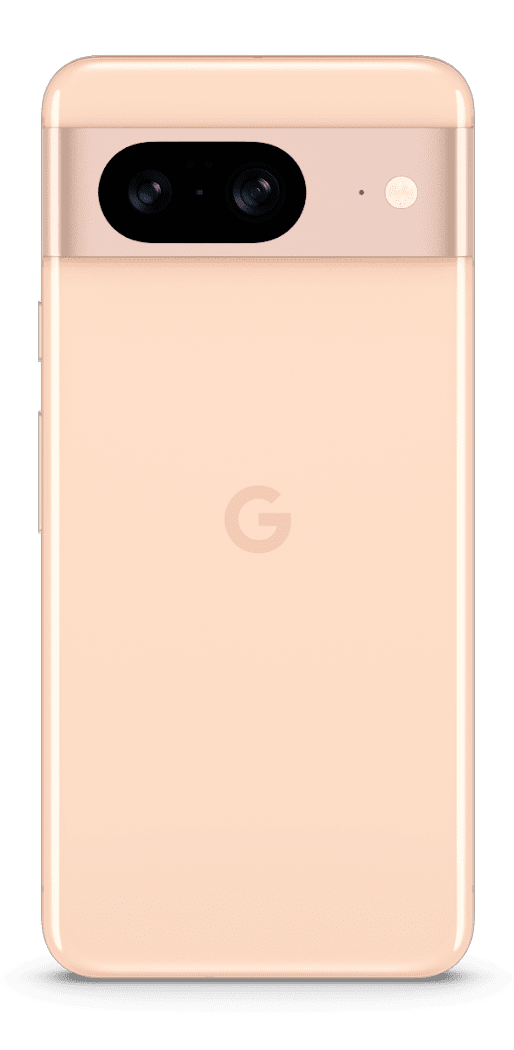 Google Pixel 8 rose back