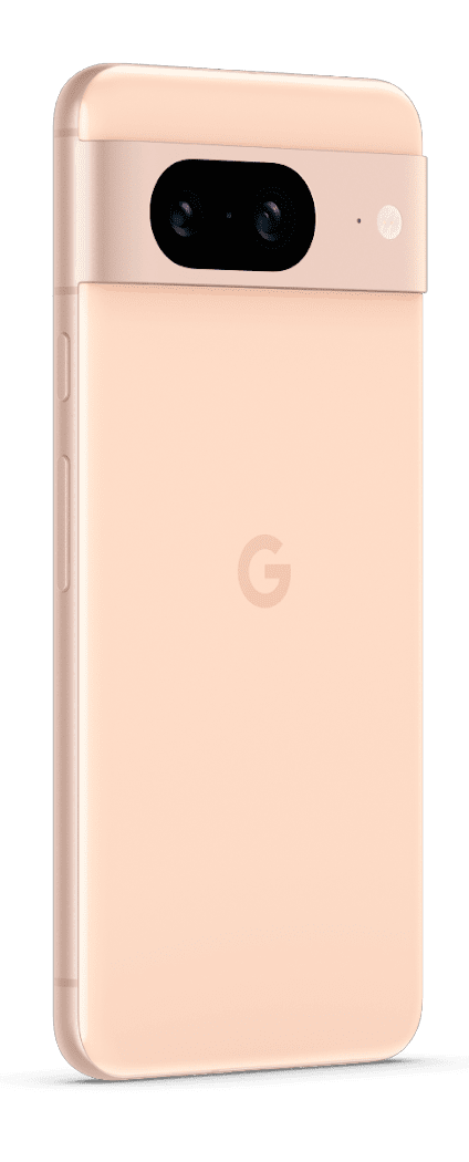 Google Pixel 8 rose side