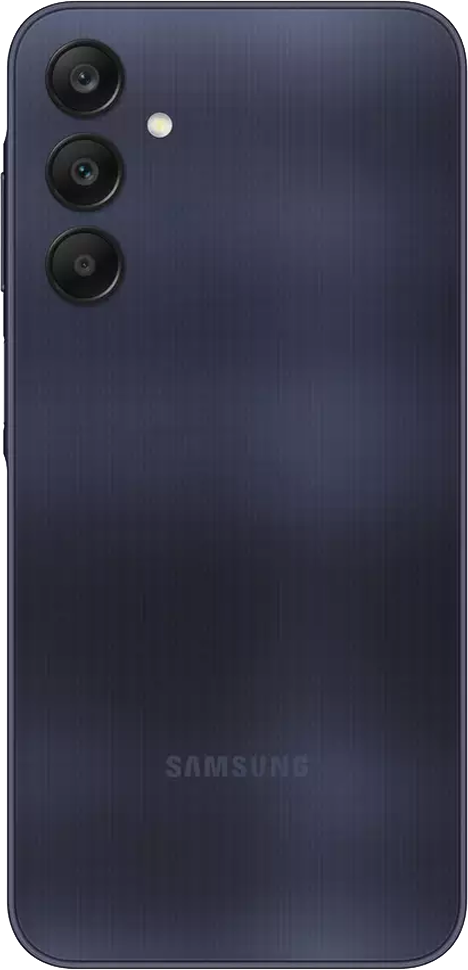 Samsung Galaxy A25 5G blue black back