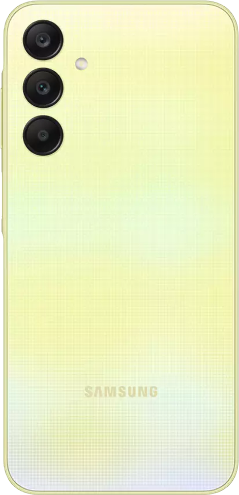 Samsung Galaxy A25 5G yellow back