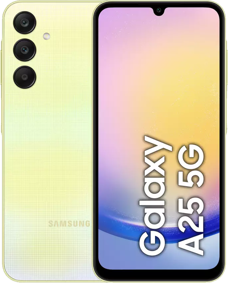 Samsung Galaxy A25 5G yellow front