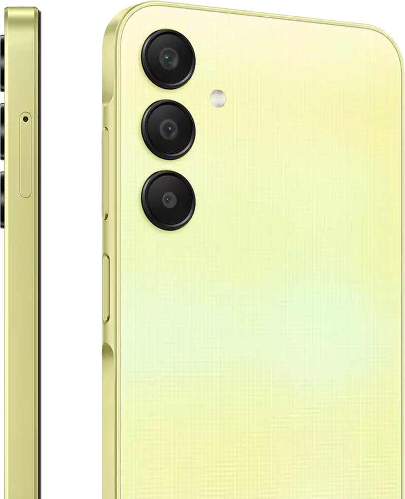 Samsung Galaxy A25 5G yellow side