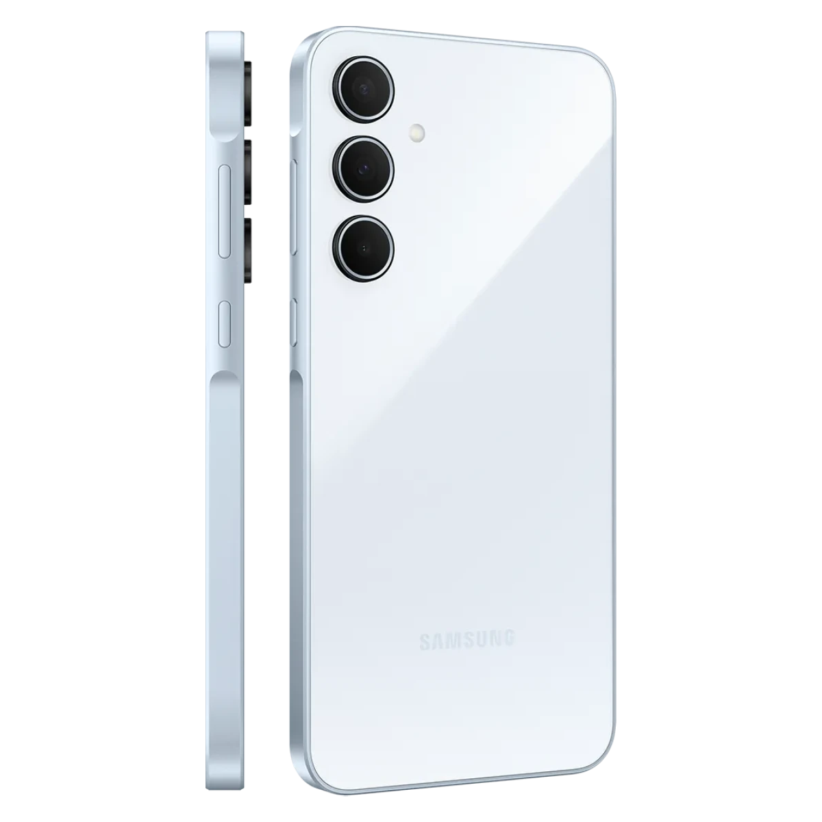 Samsung Galaxy A35 5G Awesome Ice Blue side