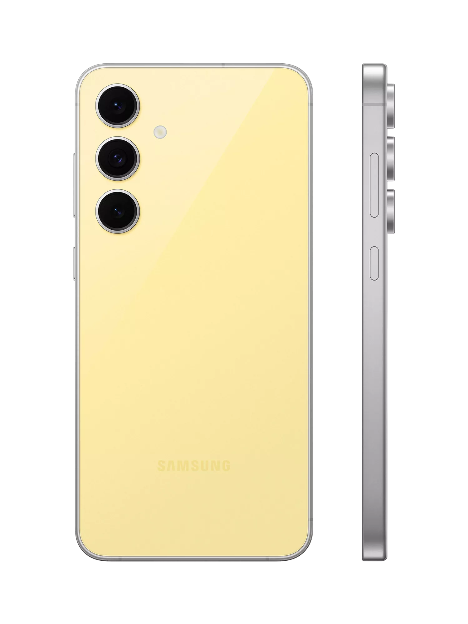 Samsung Galaxy S24 FE yellow back