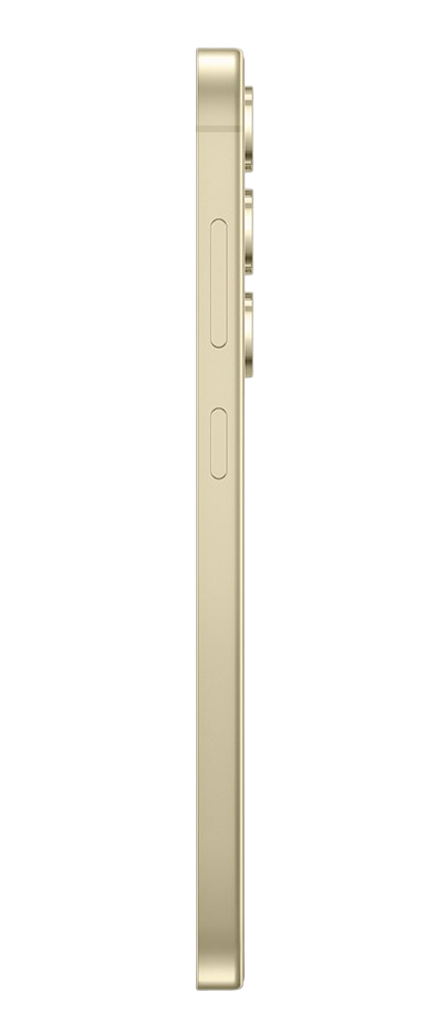 Samsung Galaxy S24 amber yellow side