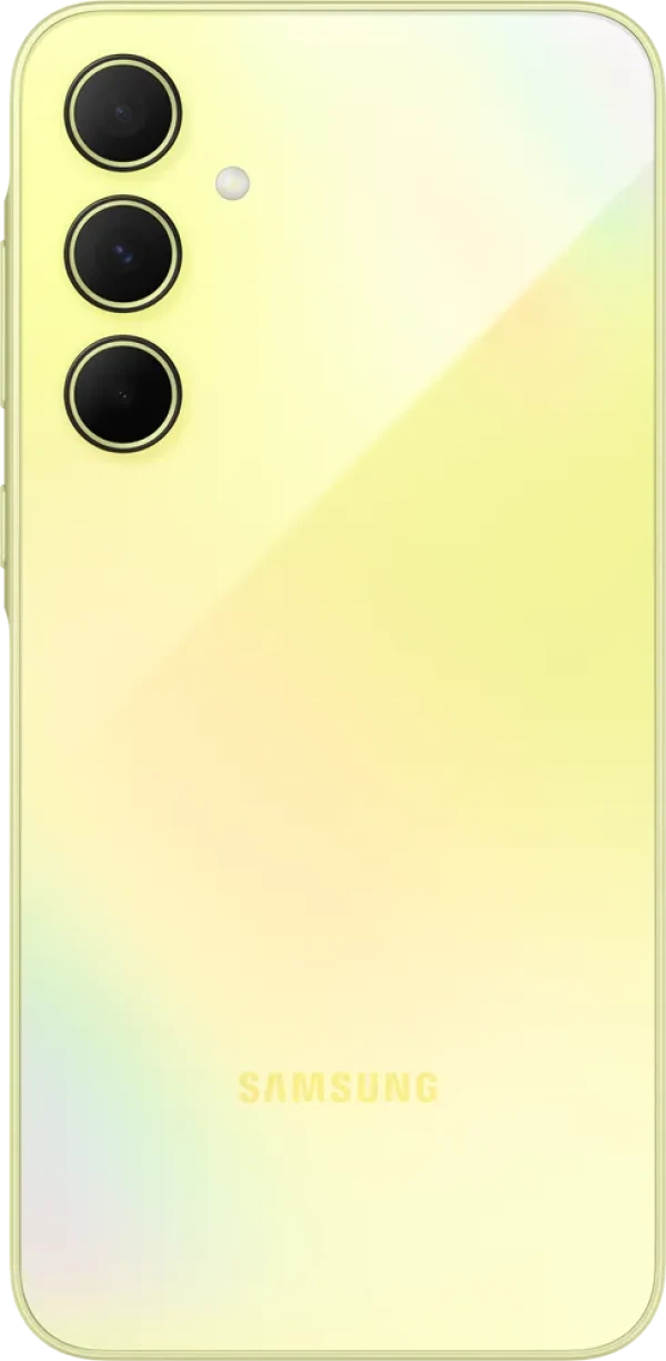 Samsung Galaxy A55 5G Awesome Lemon back