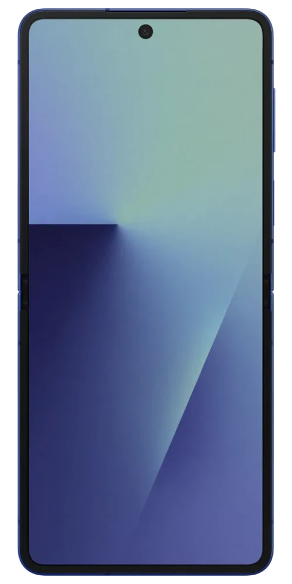 Samsung Galaxy Z Flip7 Blue Shadow front