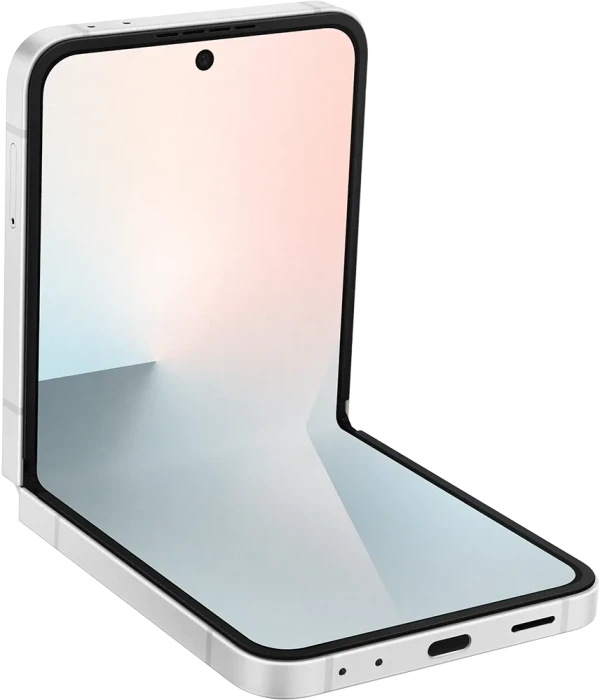 Samsung Galaxy Z Flip7 FE White side