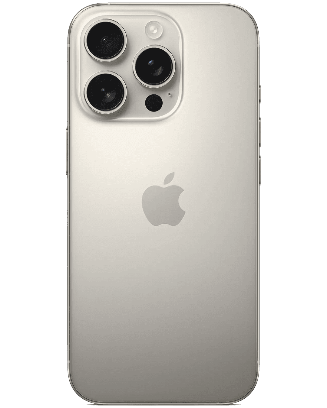 Apple iPhone 16 Pro Natural Titanium side