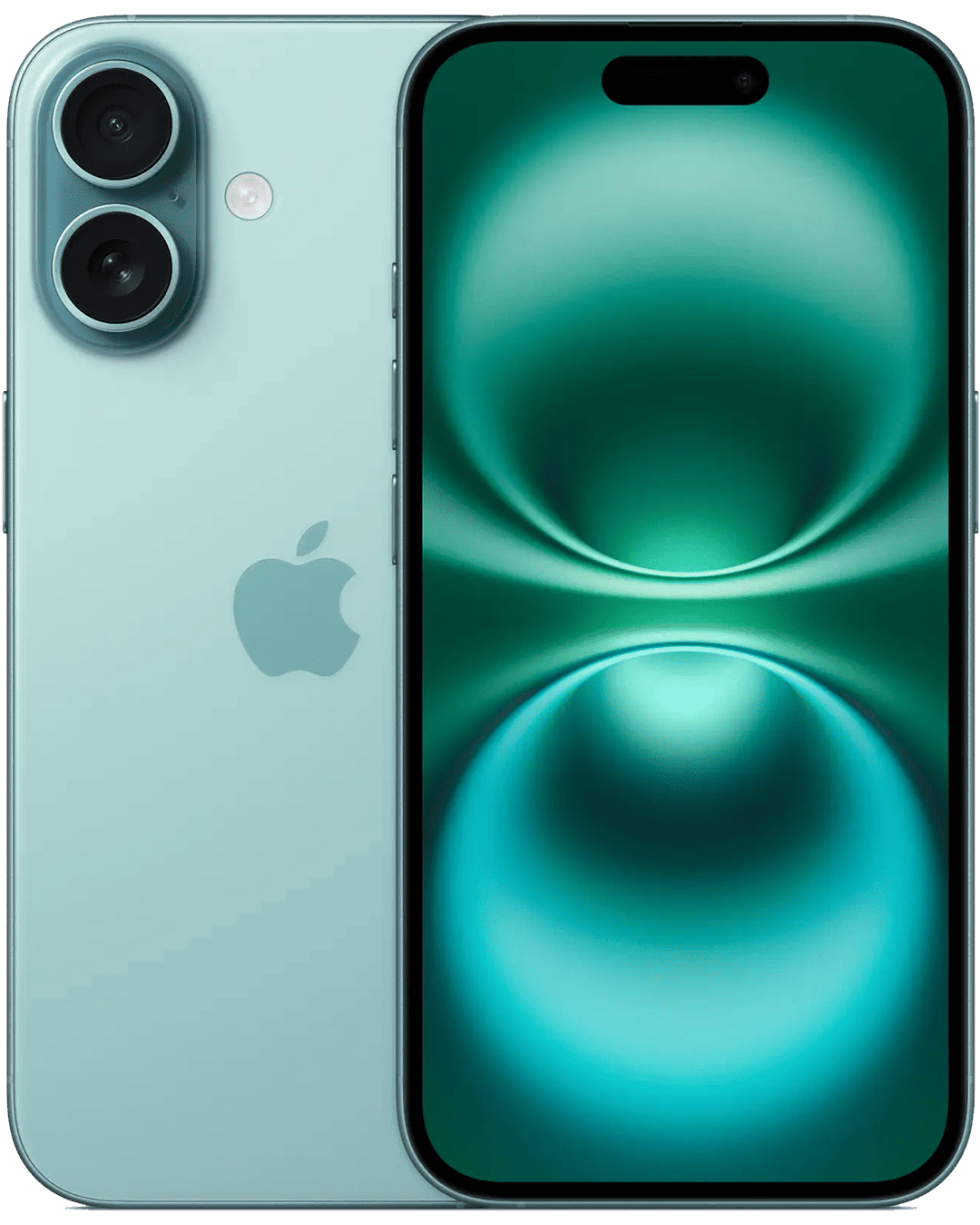 Apple iPhone 16 Plus Teal Front