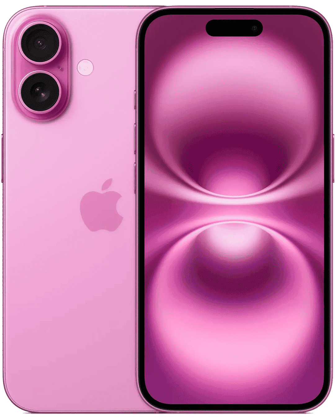 Apple iPhone 16 Pink front