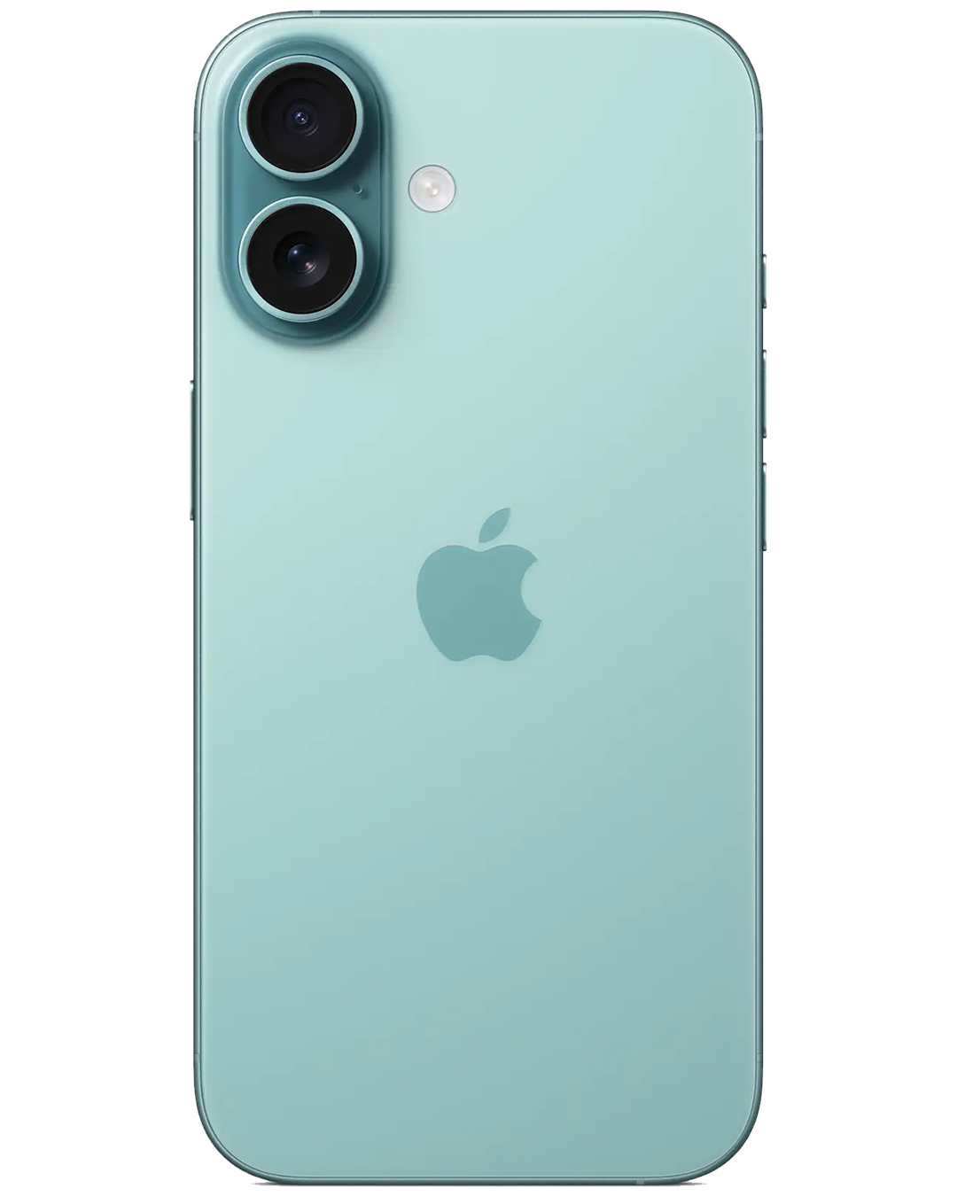 Apple iPhone 16 Teal side