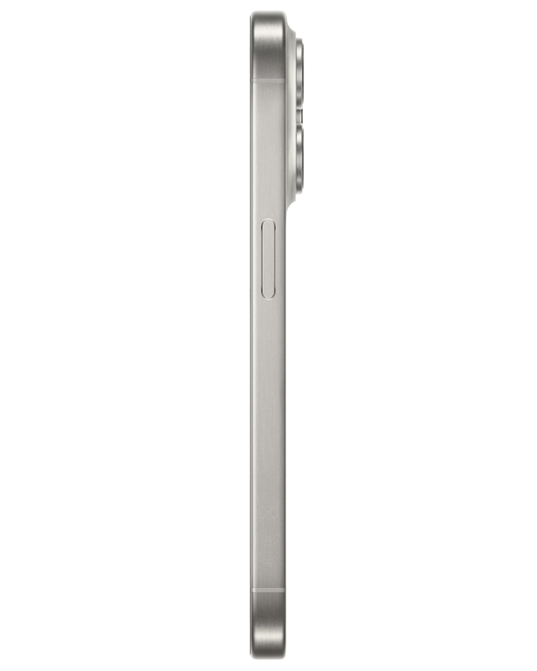 Apple iPhone 15 Pro Max White Side