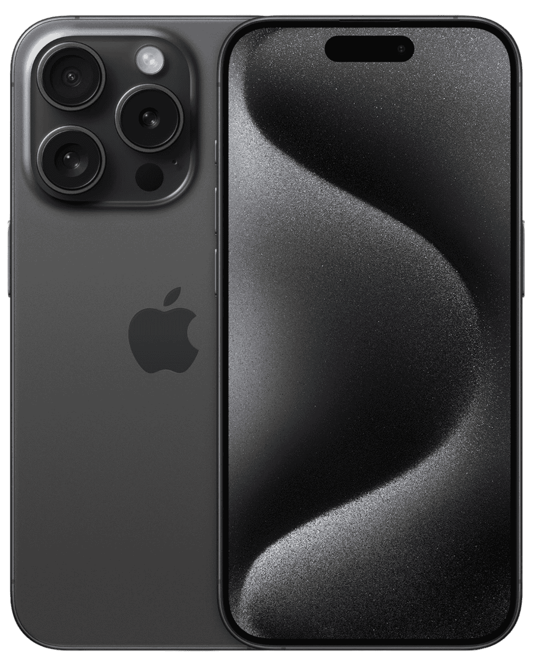 Apple iPhone 15 Pro Black Front