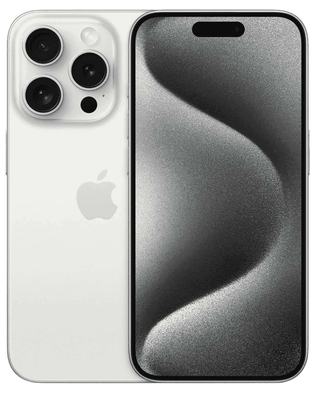 Apple iPhone 15 Pro White Front