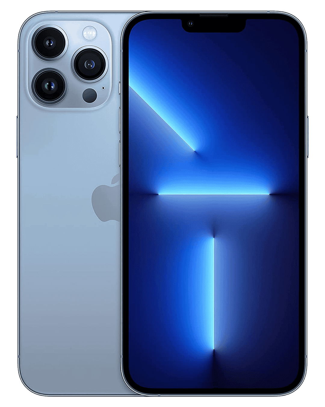 Apple iPhone 13 Pro Sierra Blue Back and Front