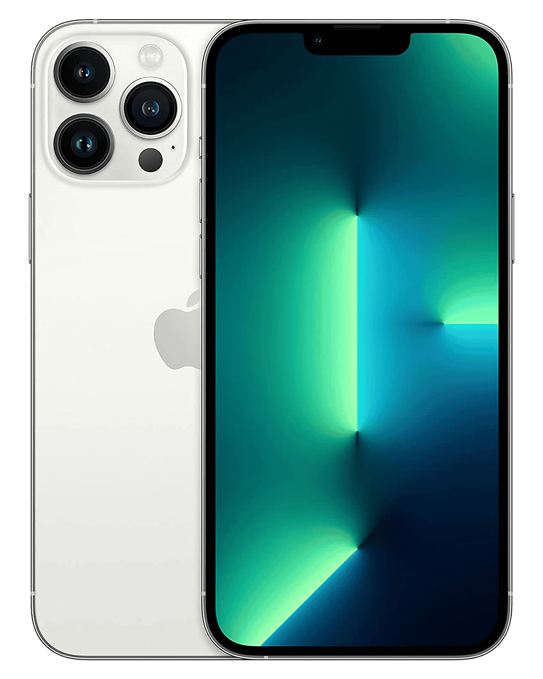 Apple iPhone 13 Pro Silver Back and Front