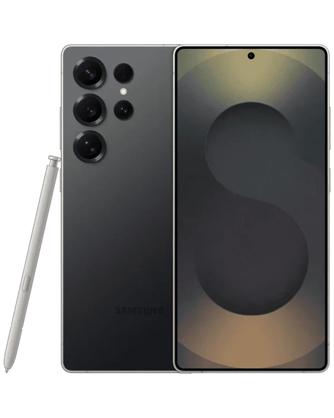 Samsung Galaxy S25 Ultra titanium black front