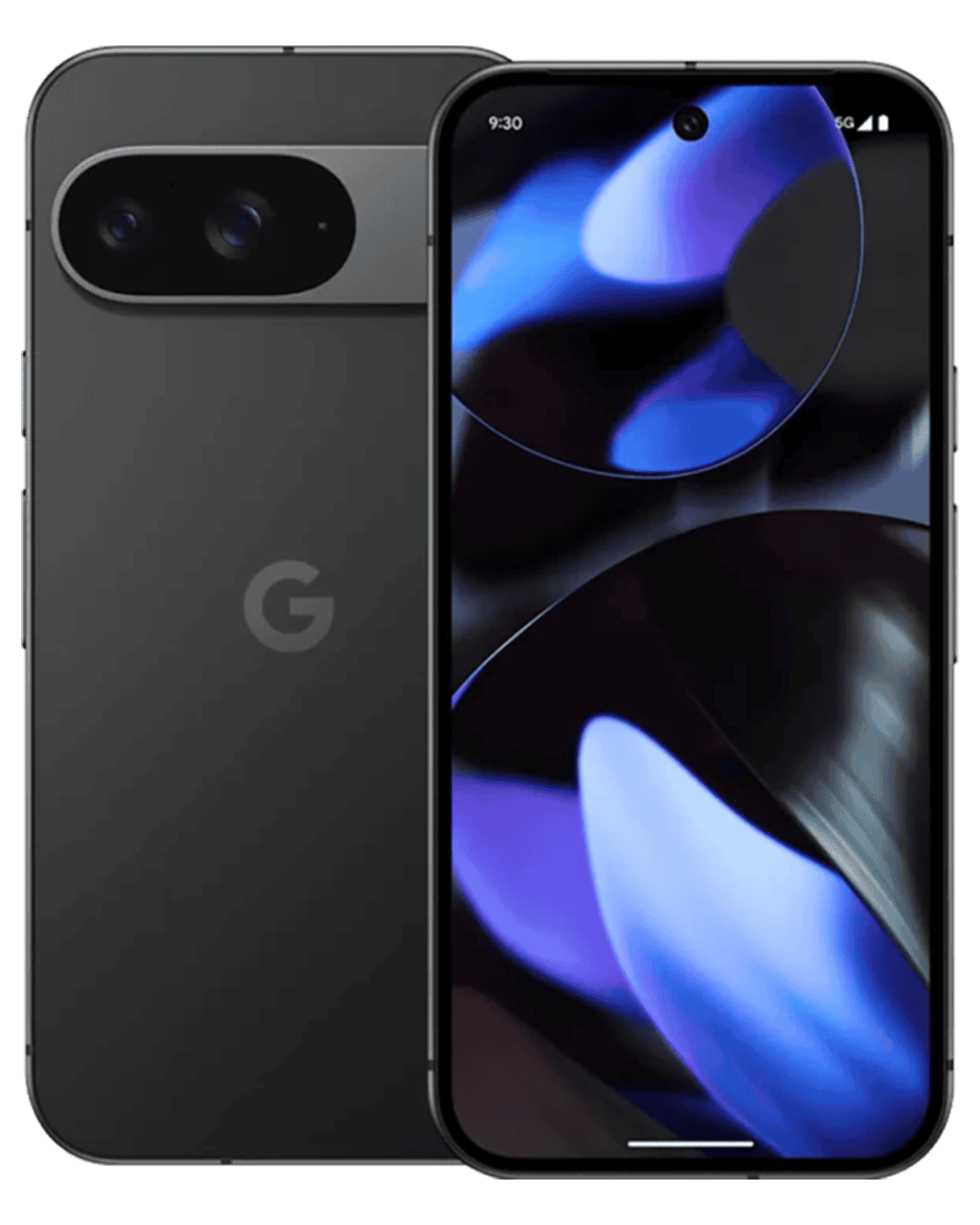 Google Pixel 9 obsidian front