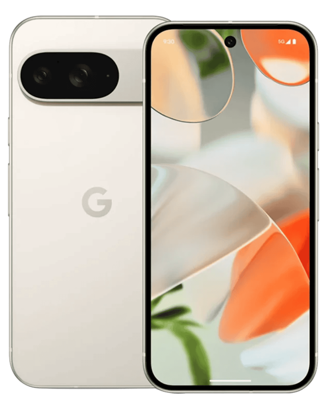 Google Pixel 9 porcelain front