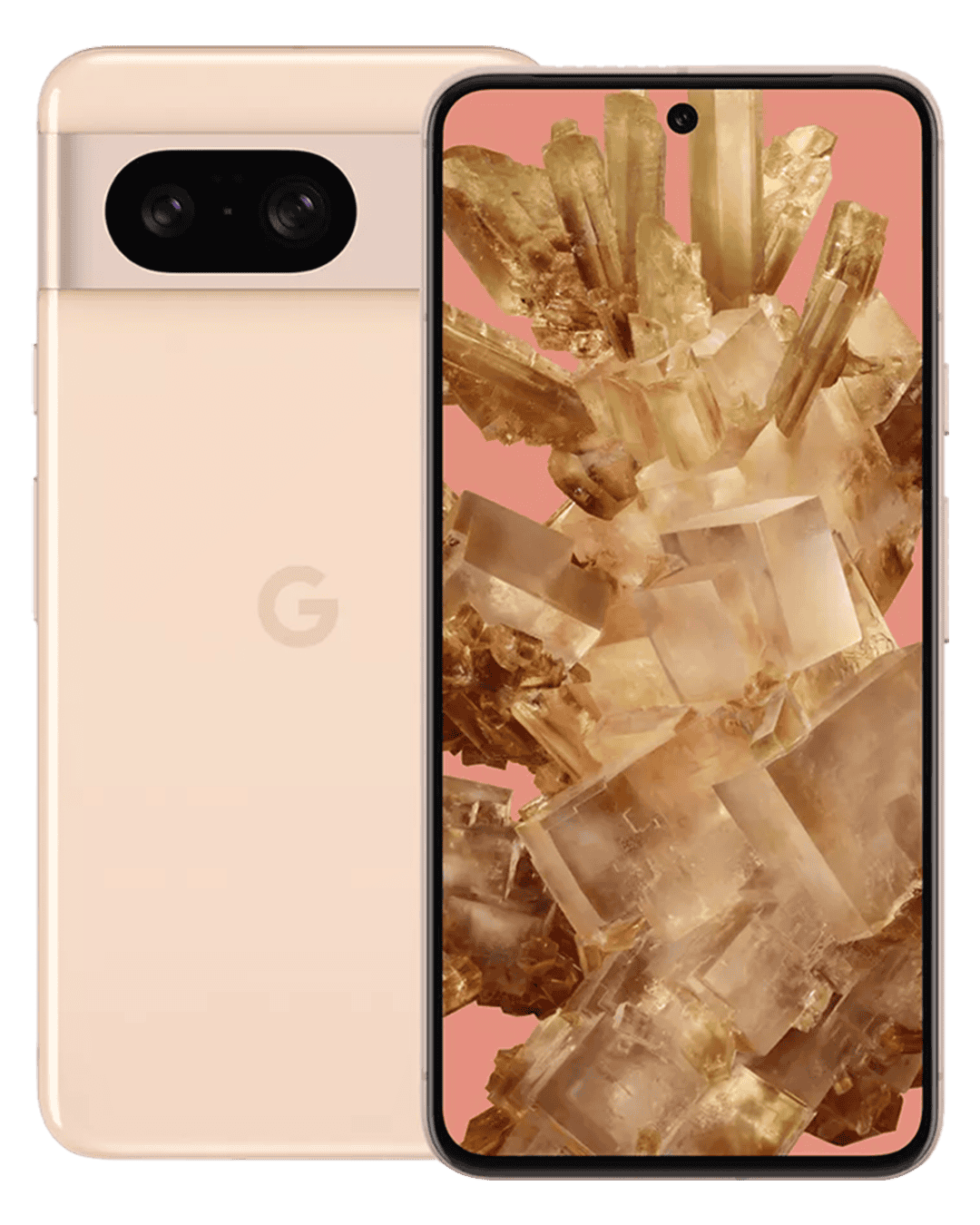 Google Pixel 8 rose front