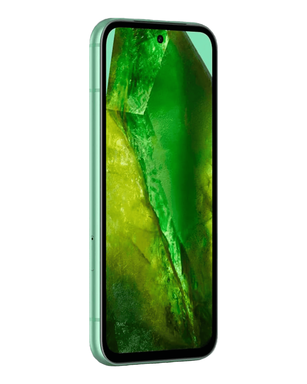 Google Pixel 8a aloe side