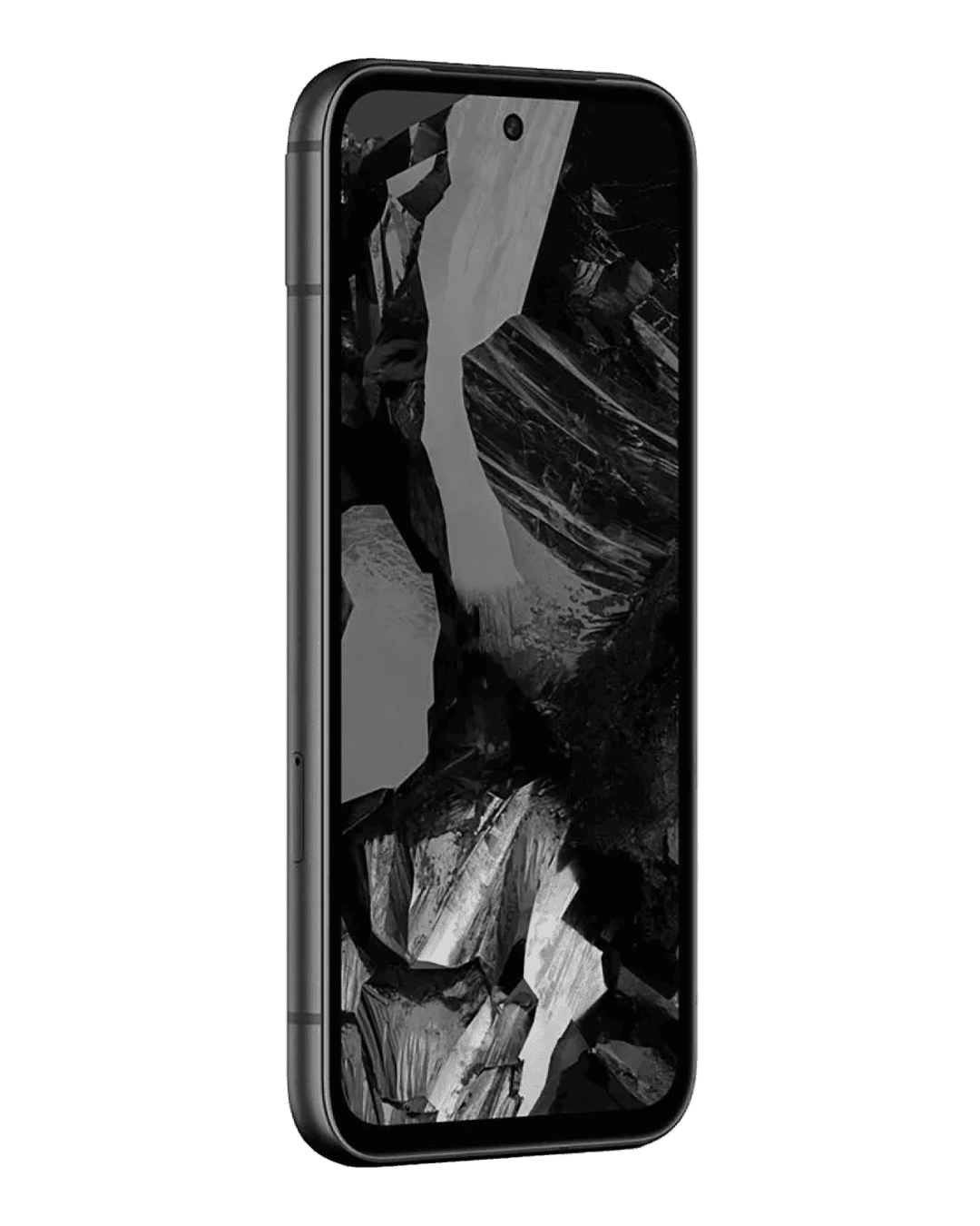 Google Pixel 8a obsidian side