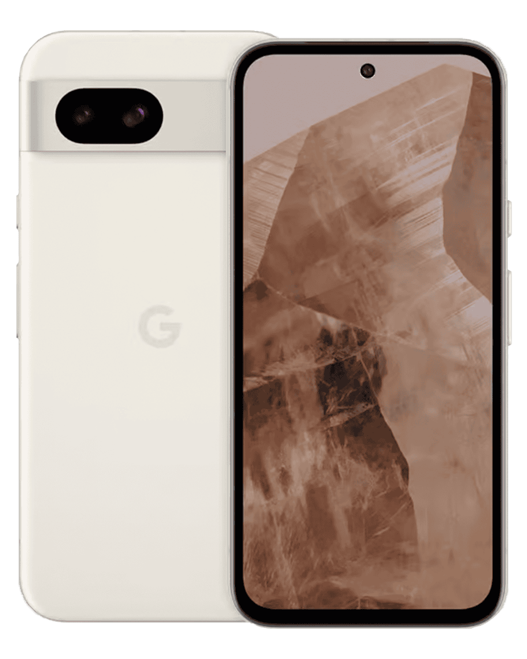 Google Pixel 8a porcelain front